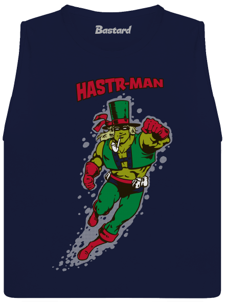 Hastrman dámske tielko voľné Navy