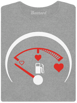 Plnú prosím dámske tričko Dark Gray Melange