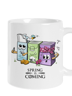 Spring is coming klasický hrnček White