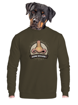 unisex mikina bez kapucne