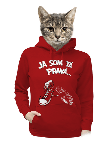 Hľadám tú pravú dámska mikina klokanka Red Mal
