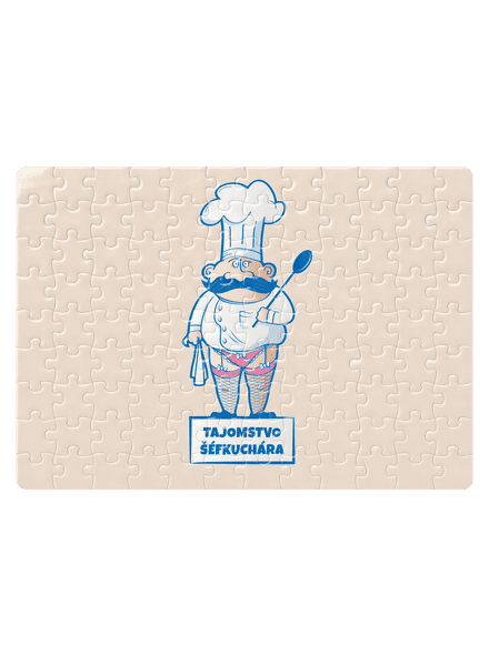 Tajomstvo šéfkuchára puzzle White