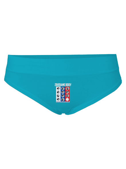 Zbierame body - hokej dámske nohavičky Turquoise