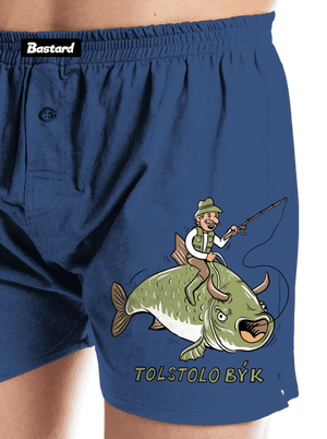 Tolstolobýk pánske trenky Blue