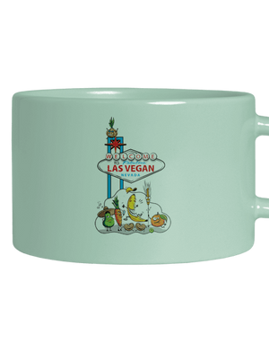 Las Vegan hrnček makronka Mint Macaron