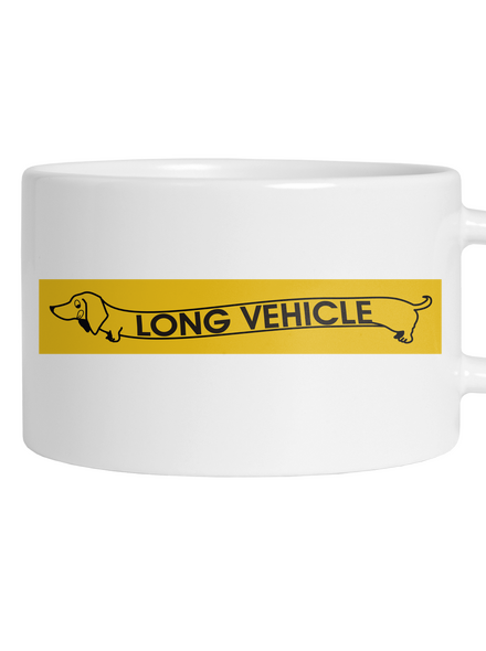 Long Vehicle hrnček makronka White