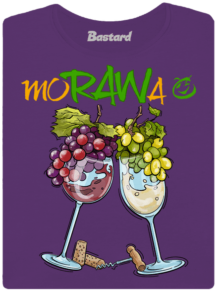 Morawa dámske tričko prémium Purple