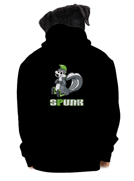 Spunk pánska mikina na zips Black