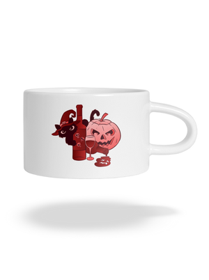 Hello, víno hrnček makronka White