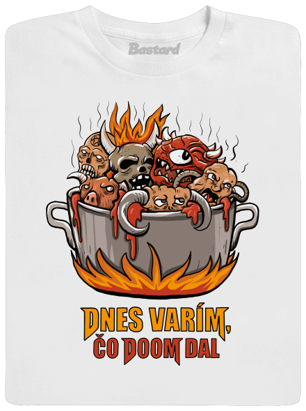 Čo Doom dal pánske tričko White
