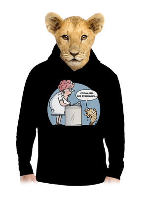 detská mikina klokanka