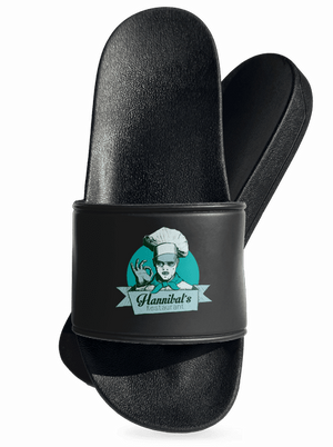 U Hannibala šľapky Black