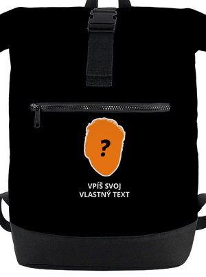 Tvoja hlava batoh Black