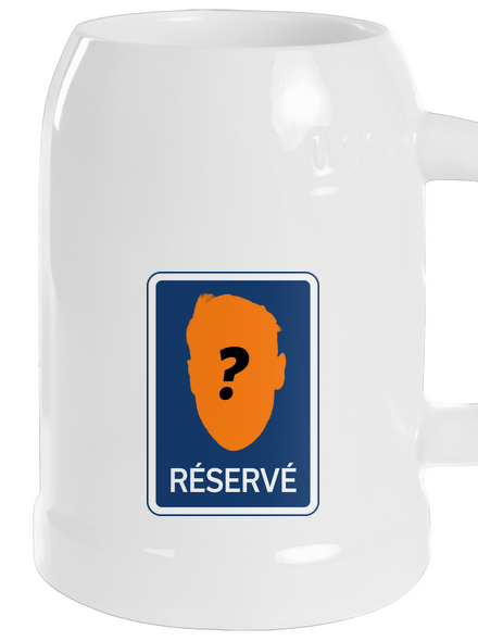 Značka réservé polliter White