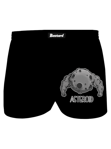 Asteroid pánske trenky Black