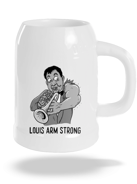 Louis Armstrong polliter White