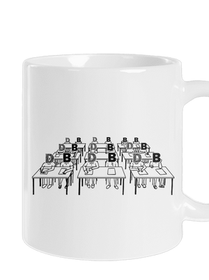 Cimrman: Debil, blbeček klasický hrnček White