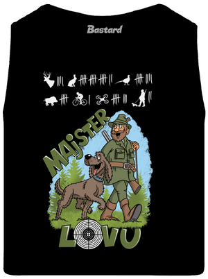 Majster lovu pánske tielko Black