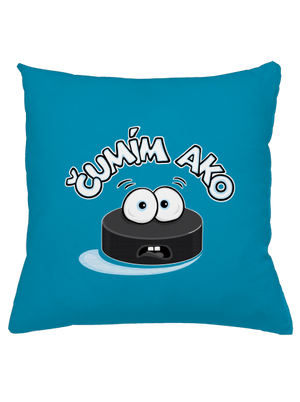 Čumím ako puk vankúš Blue Turquoise