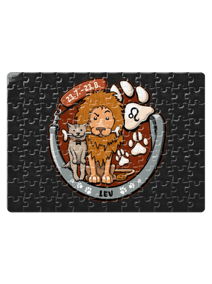 Psí horoskop: Lev puzzle White