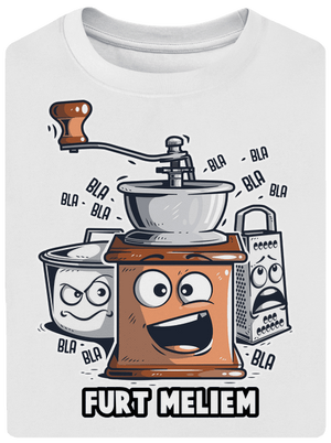 Mlynček unisex tričko oversized White