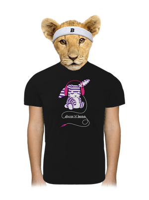 DNB detské športové tričko Black