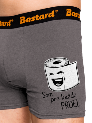 Prdel boxerky Gray Melange