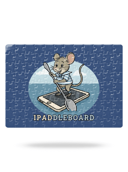 Ipaddleboard puzzle White