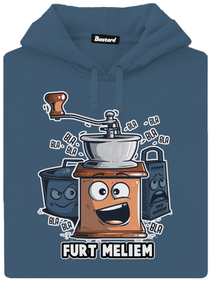 Mlynček dámska mikina klokanka Denim