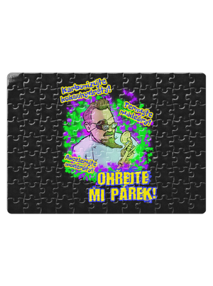 Ohřejte mi párek puzzle White