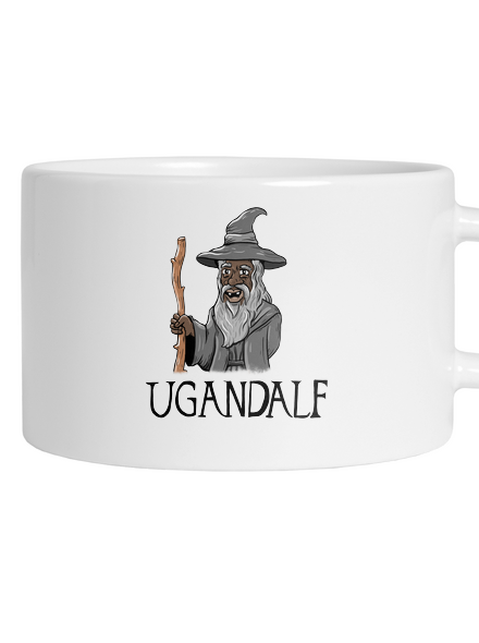 Ugandalf hrnček makronka White