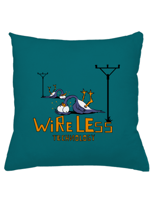 Bezdrát vankúš Blue Turquoise