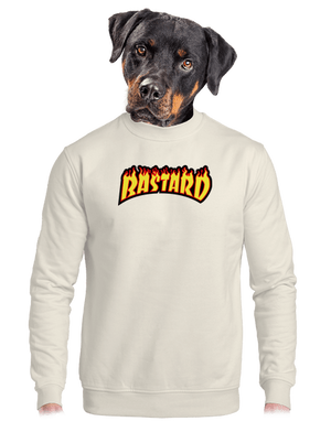 unisex mikina bez kapucne