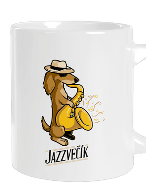 Jazzvečík veľký hrnček White