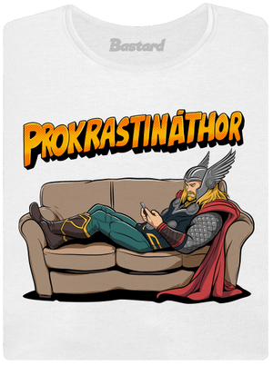 Prokrastináthor dámske tričko prémium White