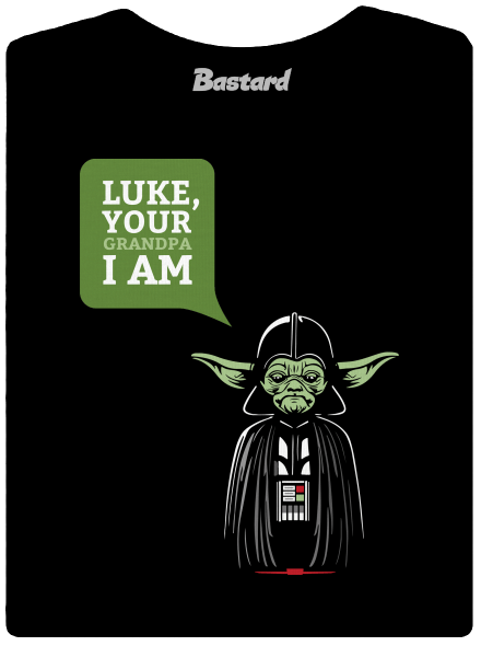Mr. Yoda: Your grandpa I am dámske tričko Black