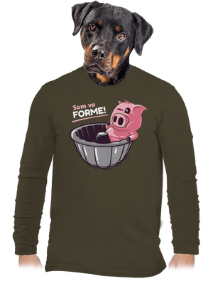 Vo forme pánske dlhý rukáv Urban Khaki