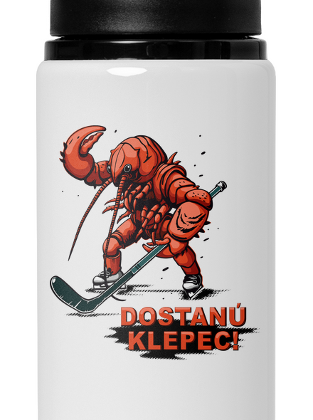 Dostanú klepec flaša na vodu White