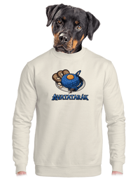 unisex mikina bez kapucne