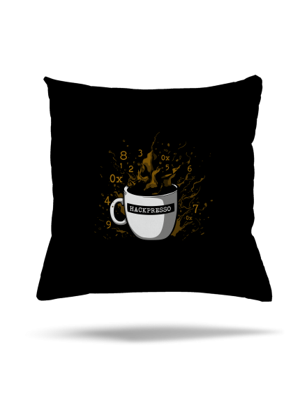 Hackpresso  vankúš Black