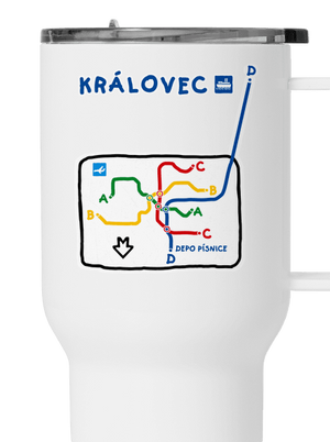 Metro Královec termohrnček White