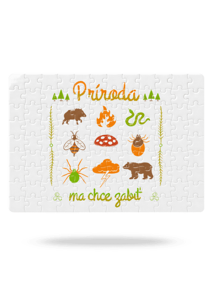 Príroda ma chce zabiť puzzle White