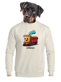 unisex mikina bez kapucne