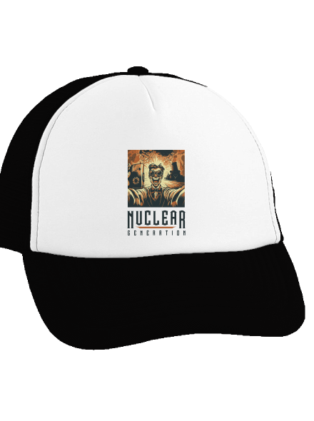 Nuclear generation šiltovka truckerka Black cap