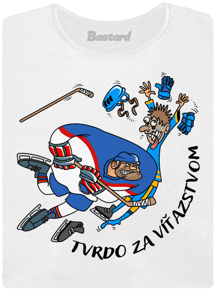 Tvrdo za víťazstvom dámske tričko White