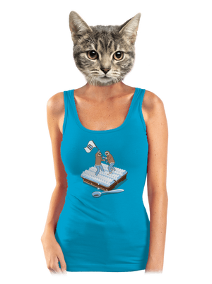 Polárna expedícia dámske tielko klasické Blue Atol