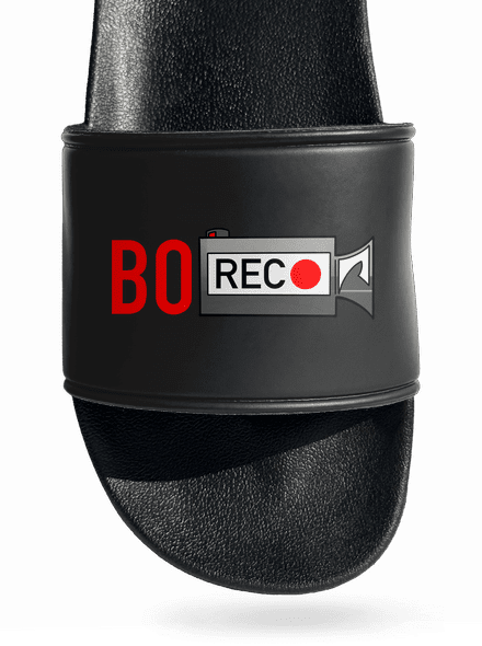 Borec šľapky Black
