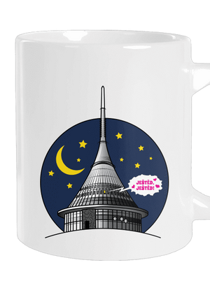 Ještěd veľký hrnček White