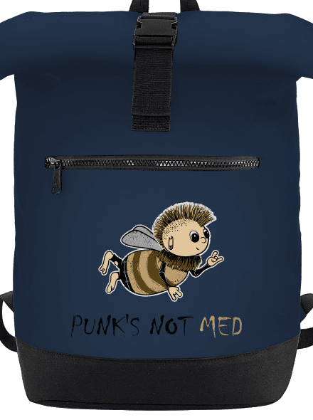 Punks Not Med batoh French Navy