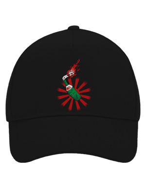 Kamikaze šiltovka baseballka Black